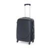 PRETTY UP Kufor cestovný ABS16 59x43x26cm, 61l, kolieska, PH ČIERNA