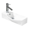 Mexen Hugo umývadlo na dosku pravé 50 x 23 cm, biele - 21255000R