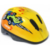 *Prilba detská F1 žlto-oranžová, s ot. uťah.,(52-56 cm)
