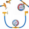 Hadica manometer na nabíjanie klimatizácie R134A 70 mm