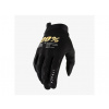 rukavice iTRACK, 100% - USA (černá/zlatá, vel. 2XL) M172-0043-2XL