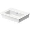 Duravit White Tulip - Umývadlo do nábytku 450x330mm, bez prepadu, biela 0737450070