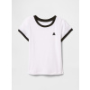 GAP Baby rebrované tričko Biela 5YRS Biela Biela