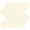 Cersanit COLOUR BLINK MOSAIC DIAMOND CREAM 28X29,7x0,9 cm mozaika matná, WD567-008, 1.tr. WD567-008