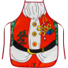Ruhhy Vánoční zástěra - Santa Claus 22683
