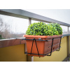Držiak BUMETA Extra strong, vešiak, kovový, na kvetináč, na zábradlie, nastaviteľný, 60 cm