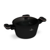 Berlingerhaus Kastrol s titanovým povrchem a poklicí 20 cm Black Rose Collection BH-8357