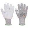 PORTWEST Rukavice A674 - CT200 AHR13, kožené, neprořezné POR-A674K8RXXL 2XL Černá
