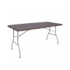 Springos Skladací cateringový stôl 180x74 cm RAUT GF0055 hnedý