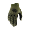 100% rukavice AIRMATIC, 100% - USA (army zelená)