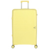 Cestovný plastový kufor svetlo žltý - Ormi Platon L žltá