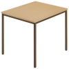 Pravouhlý stôl, štvorhranná rúrka s povrchovou úpravou ,š x h 800 x 800 mm