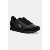 Kožené tenisky Calvin Klein Jeans RUNNER LACEUP LOW MIX MG čierna farba, YW0YW01798 EUR 38