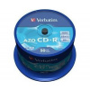 Verbatim CD-R [cakebox 50 | 700MB | 52x | Crystal | DataLife+ AZO] 43343