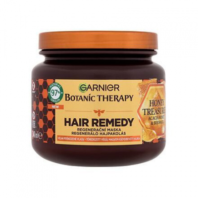 Garnier Botanic Therapy Honey Treasure Hair Remedy posilující maska s medem pro poškozené a lámavé vlasy 340 ml pro ženy