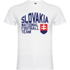 Superfutbal Pánske tričko Slovakia National Football Team, rôzne farby a veľkosti Farba: Biela, Veľkosť: M