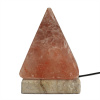 Kvalitná USB Pyramídová Soľná Lampa - 9 cm Varianta: 9 cm -