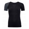 Ortovox 120 COMPETITION LIGHT SHORT SLEEVE W black raven L; Černá triko