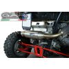 GPR Koncovka výfuku Slip-on GPR POWER BOMB ATV.42.BOMB Brushed Stainless steel including removable db killer and link pipe
