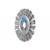 Pferd 43300032 | Rotačná kefa splietaný drôt komplet z nerezu, COMBITWIST POS RBGIT 11506/22,2 CT PIPE INOX 0,50