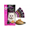 Fine Cat Exclusive krémová desiata pre mačky kačka & kura 4 x 15 g