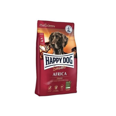 Interquell Happy Dog SUPER PREMIUM - Supreme SENSIBLE - Africa pštros a zemiaky 12,5 kg