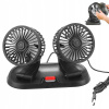 AUTOMOBILOVÝ VENTILÁTOR S DVOJITÝM VENTILÁTOROM, 2 NASTAVITEĽNÉ PREVODOVÉ STUPNE, TICHÁ PREVÁDZKA
