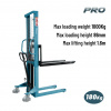 BORMANN Pro Ručný vysokozdvižný vozík 1,6 m, 1150 × 550 mm (BWR5517)