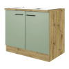 Flex-Well Kuchynská skrinka Cara spodná pod drez vr, drezu 100 x 85 x 57 cm