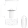 Wessper Sklenená kanvica AquaClassic D2 3,3 l, biela + 1 filter