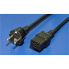 PremiumCord - Elektrický kabel - IEC 60320 C19 do CEE 7/7 (M) - AC 230 V - 3 m - černá KPSPA