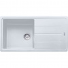 Franke Basis Fragranitový drez BFG 611, 97x50 cm, biela-ľad 114.0285.303