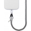 Crong Phone Crossbody - stříbrný přívěsek na telefon s šňůrkou - Bezpečnost zaručena. Jednoduché splátky. Doprava zdarma od 170 PLN.