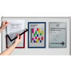 Durable Magnetický panel Duraframe, A4, čierny, 5 ks