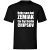 Keby som bol zemiak - Čierna , Pánske , XL