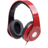 Gembird Detroit slúchadlá On Ear káblové, MHS-DTW-R, červená; MHS-DTW-R