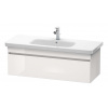 Duravit DuraStyle Umývadlová skrinka 40x113x45 cm, 1 zásuvka, lesklá biela DS639502222