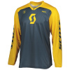 SCOTT OUTLET jersey 350 TRACK - 2021, blue/yellow, M