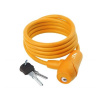 M-Wave uzamykač spirálový 8x150 silikon oranžový
