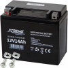 BATÉRIA MOTOCYKLOVÝ XTREME 12V 14Ah BEZÚDRŽBOVÝ SKÚTER MOTOR QUAD ATV