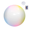 mobilNET Biela nafukovacia lopta s LED RGB svetlom + ovládač DEX-0255-LED-LOPTA