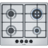 Bosch Serie 4 PGH6B5B60 varná doska Čierna, Nerezová oceľ Vstavaný Plynový 4 zone(s) (PGH6B5B60)