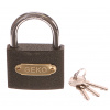 GEKO G01314 Visací zámek litinový, šedý 75mm