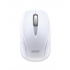 ACER Wireless Mouse G69 White - RF2.4G, 1600 dpi, 95x58x35 mm, 10m dosah, 2x AAA, Win/Chrome/Mac,Retail Pack GP.MCE11.00Y