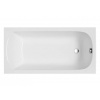 Polimat Classic Slim obdĺžniková vaňa slim 150x70 cm biela 00286