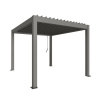 Biohort pergola 3x3,5 - 312 x 367,5 cm, kremeňovo sivá metalická B480230