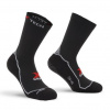 X TECH Funkčné protišmykové ponožky GRIP, +5/+40°C, čierne, XTECH (DOPREDAJ), Varianta čierna, Veľkosť 39-42