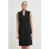 Šaty Dkny čierna farba, mini, priliehavá, DD5U1H66 4