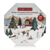Yankee Candle 24 Days of Fragrance Advent Calendar čajová sviečka 24 x 9,8 g + sklenený svietnik na čajovú sviečku