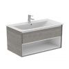 Ideal Standard Connect Air - Skrinka pod umývadlo 100x44x52 cm, dekor sivý dub/biela mat E0828PS